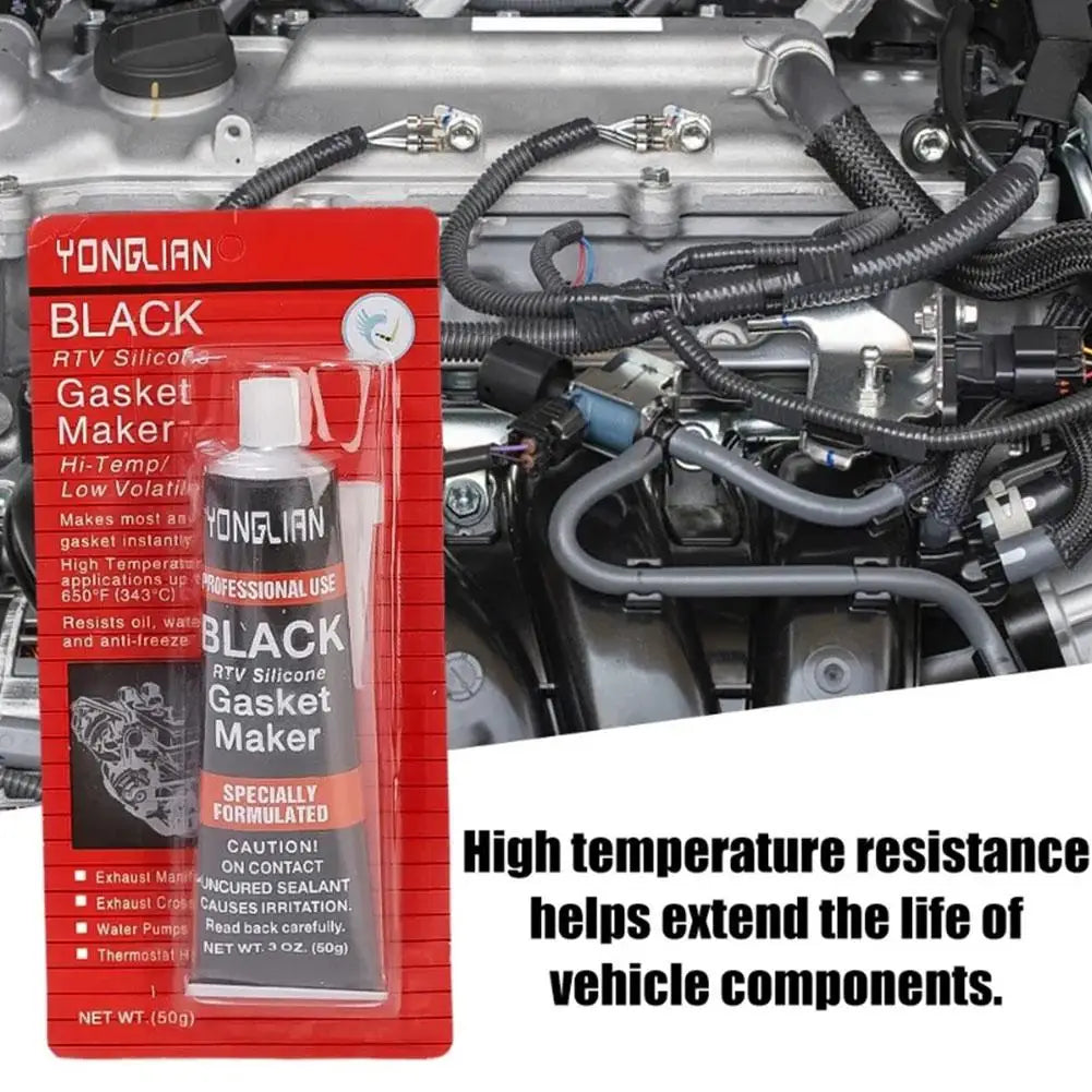 1/3/5/10pcs Motor Gasket Sealant Automotive Engine Sealant Adhesive High Temperature Black RTV Silicone Gasket Maker Car Glue