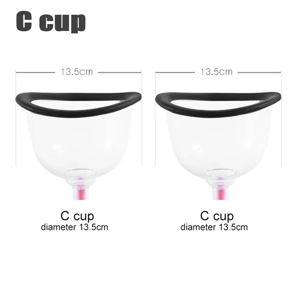 Breast Enhancement Pump Cupping Enlarge Buttocks Lifter Hip Cup Body Shaping Massage Body Cups Hips Trainer Massage Equipment