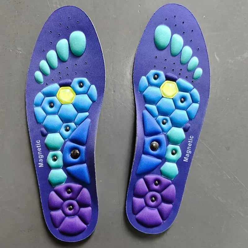 Arch Support Orthopedic Insole Magnetic Therapy Massage Insoles Men's Foot Acupoint Massage Insoles Anti-fatigue Health Insoles