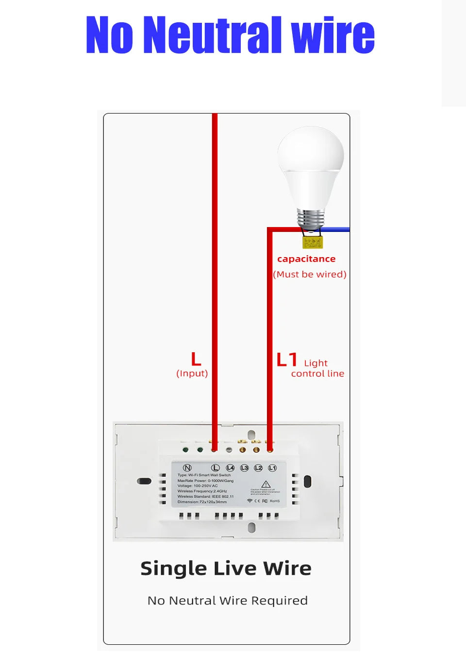 Tuya WIFI Smart Home Switch Light Wall US/EU Glass Touch Panel Voice Wireless Remote Control by Alexa Google Home