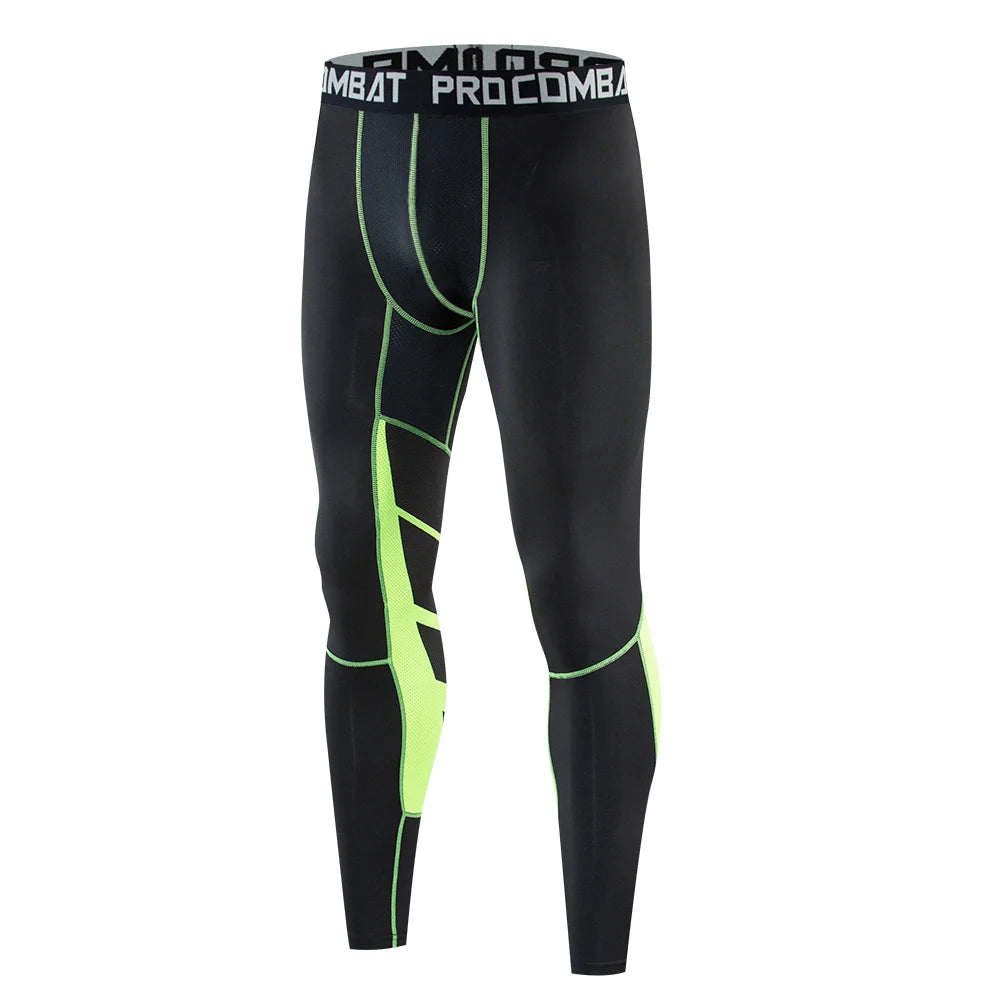 Clearance_Sports Fitness Trousers Men's Milk Silk Stretch Skinny Ultra-Thin Quick-Dry Running Basketball Training Leggings_Conti