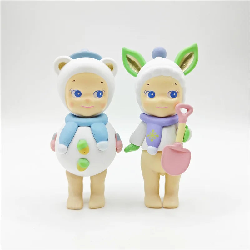 New Sonny Angel Blind Box Winter Wonderland Series Mini Anime Figures Ornaments Dolls Fans Children Christmas Birthday Gift