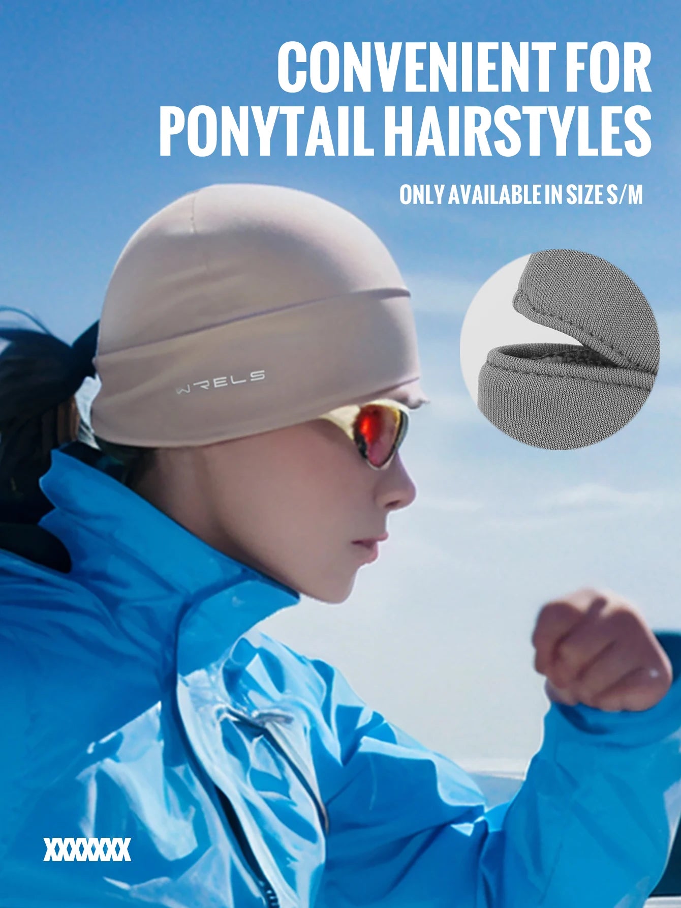 WRELS Warm Winter Hat Soft Polar Fleece Hat Thick Windproof Cap Outdoor Beanie Running Skiing Caps Unisex Suitable For Unisex