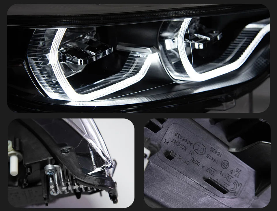 Car Lights for BMW F32 F36 M4 LED Headlight 2013-2019 4 series 425i F82 M3 Head Lamp Drl Projector Lens Automotive Accessories