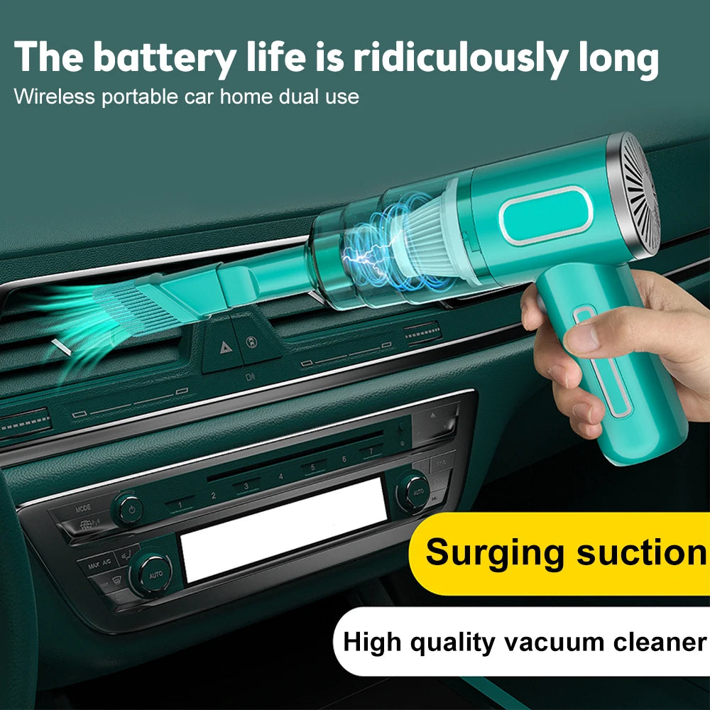 29000Pa Wireless Car Vacuum Cleaner Strong Suction Dust Catcher Cordless Handheld Wet Dry Vacuum Cleaner Air Duster For Car
