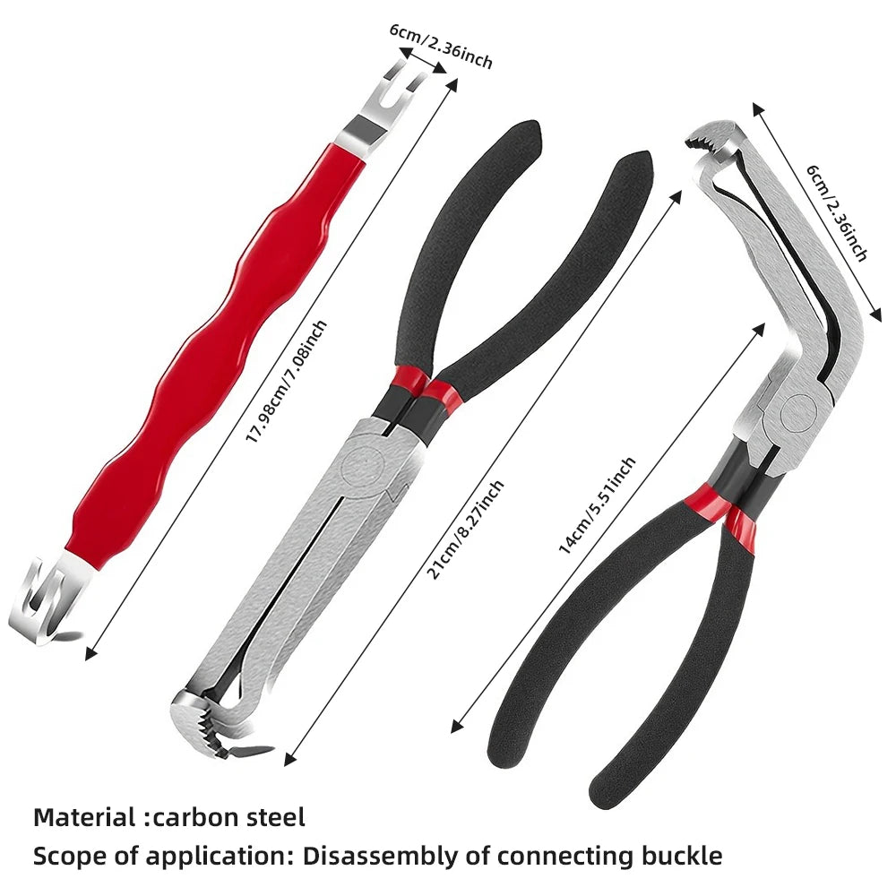Electrical Disconnect Pliers Car Fuel Line Breaker Tool Kit Oil Pipe Cutting Wire Removal Truck Connector Separator Repair Tools