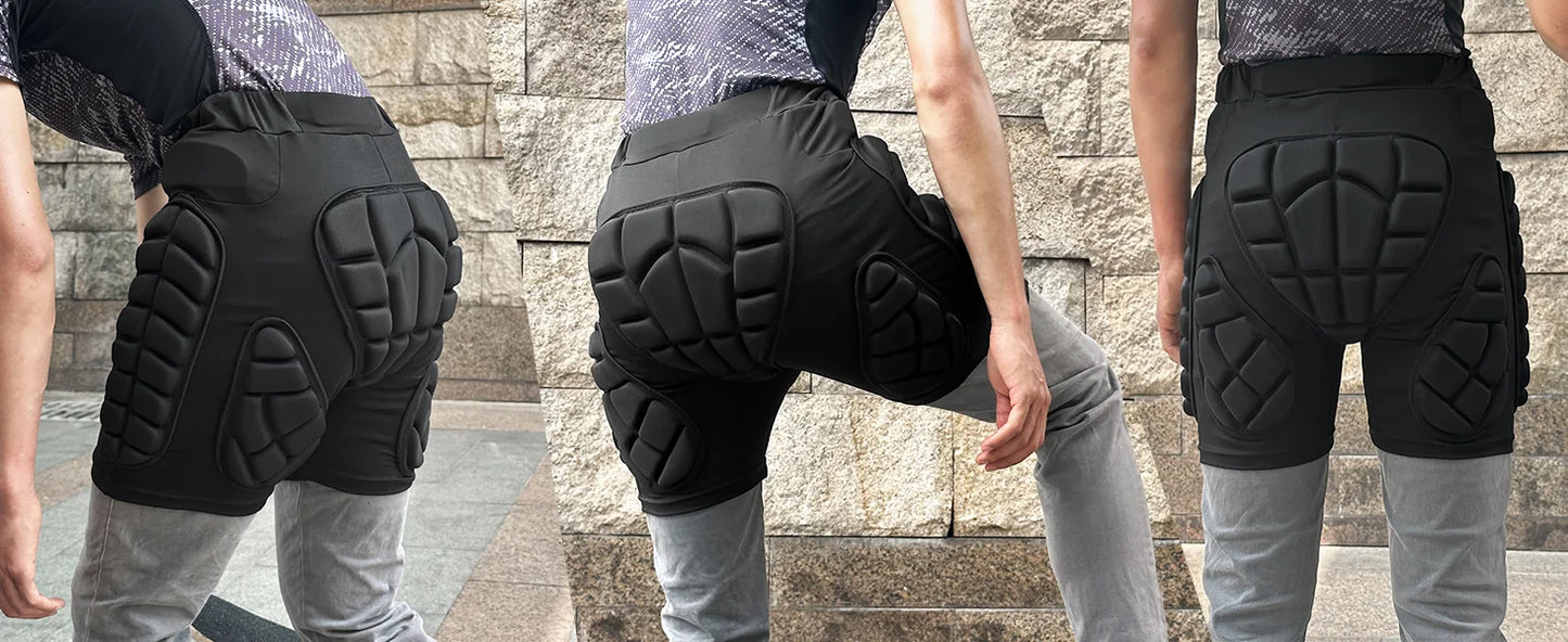 WOSAWE Motorcycle Shorts Skating Hip protector MTB Motocross Hip Paddeds Skiing Snowboard Shorts Protective Gear