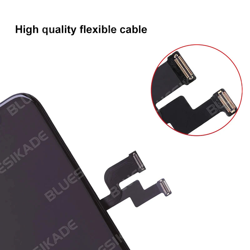 OLED For iPhone X XR XS MAX Display 3D Touch Screen Digitizer For 11 Pro 12 Mini 13 Pro Max 14 Plus 15 LCD Replacement Parts