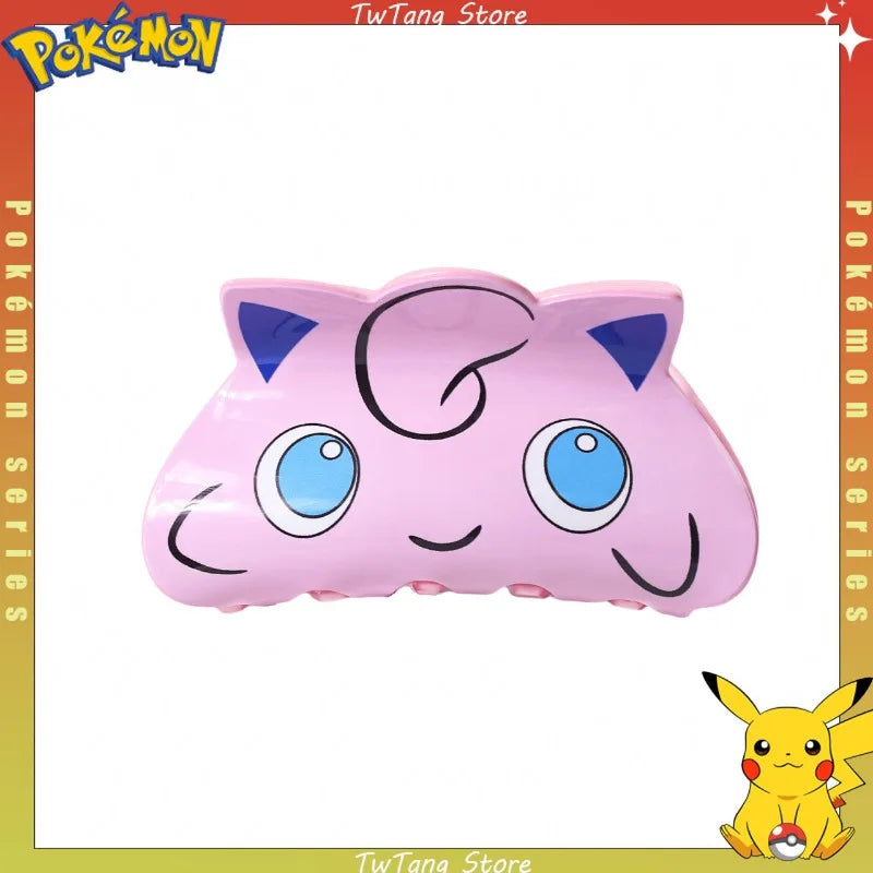 Explosions Pokémon Kawaii Cartoon Catch Clip Acrylic Hair Headdress Students Hair Ponytail Catch Birthday Gift Hair Accessories