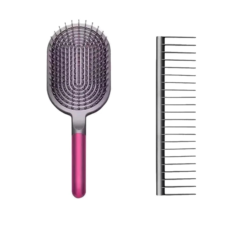 New For Airbag Comb+Wide Tooth Comb+Cylinder Comb Massage Airbag Hairbrush Hairdressing Curly Styling Set Kit