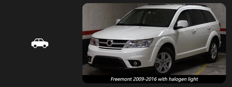 Car Lights for Dodge Journey LED Headlight 2008-2019 JCUV Head Lamp Drl Projector Lens Automotive Accessorie