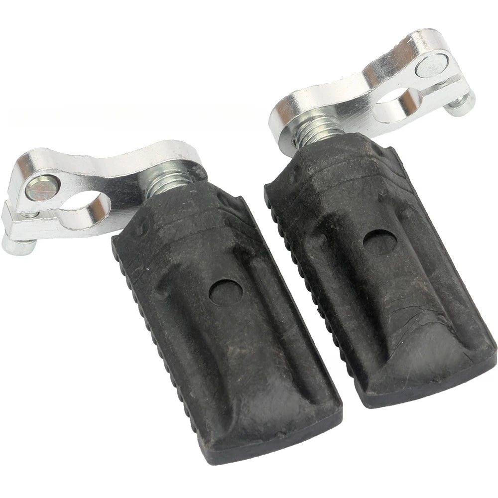 1 pair Foot pedal, foot pedal, front foot pedal Suitable for 47cc 49cc Mini Moto, Pocket bike, Quad ATV, etc.