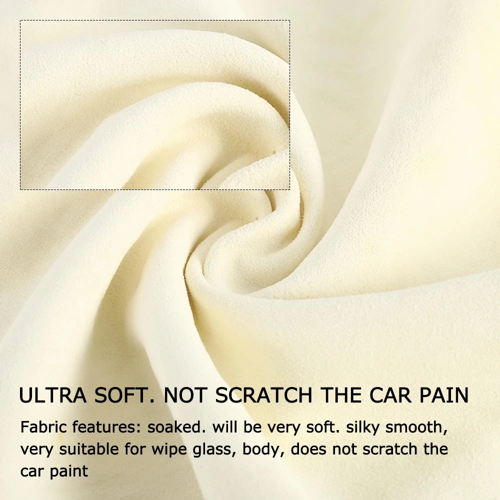 Super Absorbent Car Washing Towels Sheepskin Material Quick Dry Towel For Auto Home Kitchen Furniture Glass Cleaning Cloth Towel
