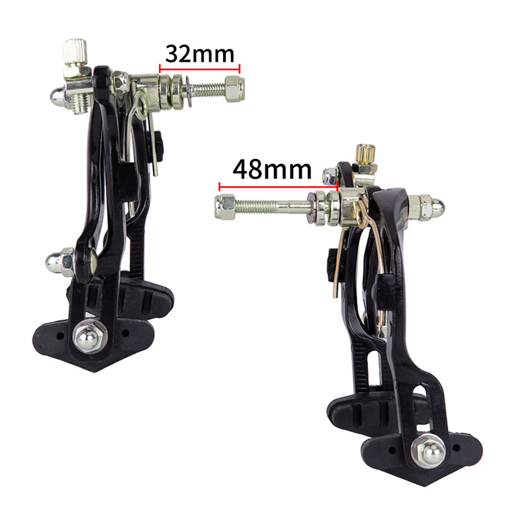 ZTTO C Calipers Rim Brake Bicycle Side Pull Brake for Cruiser Kids Bike City Cycling Front Rear Friction Wheel Brake With Pad
