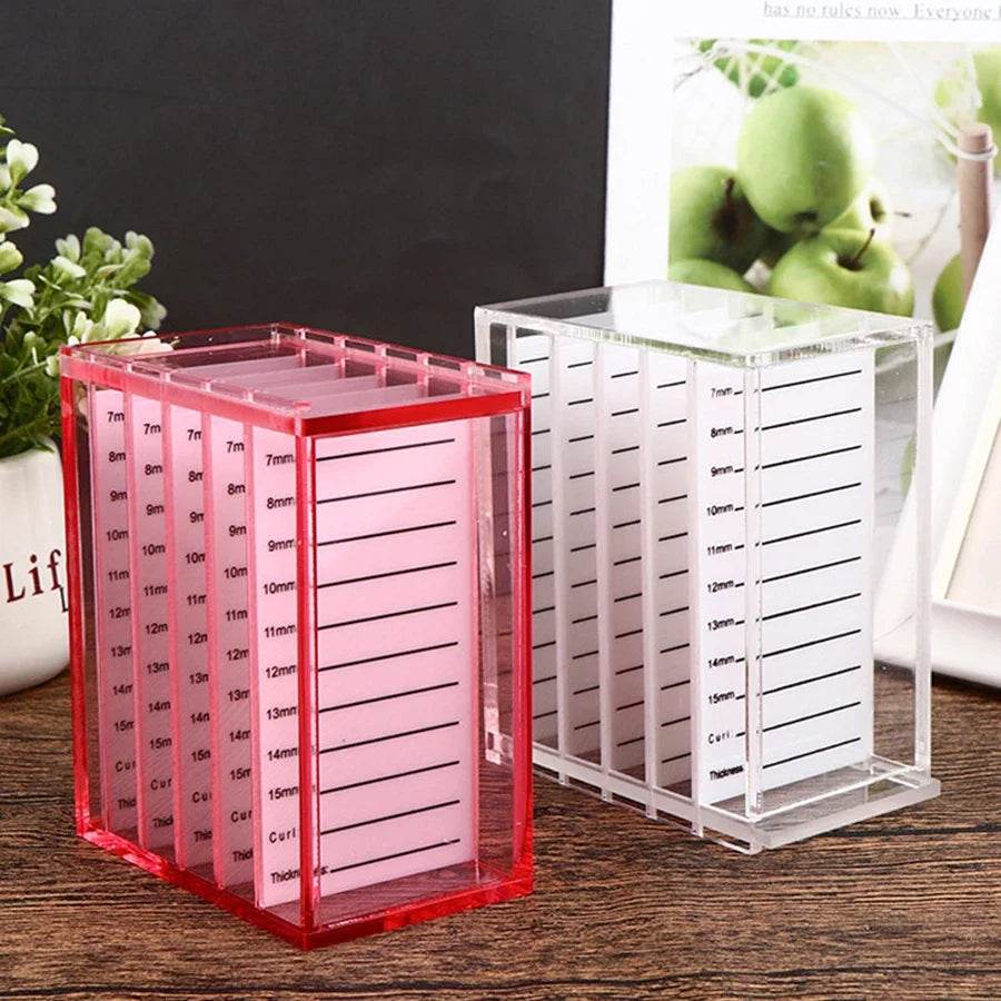 wholesale 1Pcs Eyelash Extensions Storage Box 5 Layers Acrylic Pallet Lash Organizer Holder Display Stand Makeup Tools Supplies