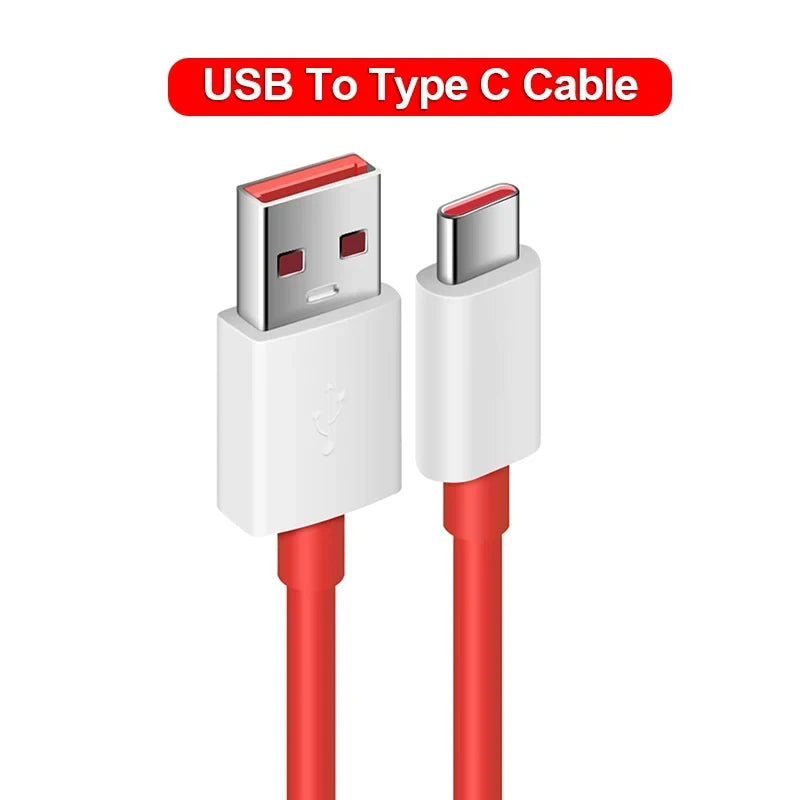 PD 65W For Oneplus USB Type C to Type C Super Fast Charging Data Cable For 13 12 11 10 Pro 9 10T 9R 8T 8 7 5A Quick Charger Wire