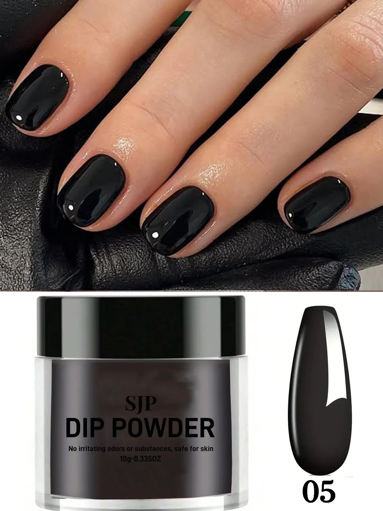 10 G Nail Dip Powder for French Manicure, Color Dip Powder, Suitable for Home Nail Salon DIY, Long Lasting, No Curing Manicure L