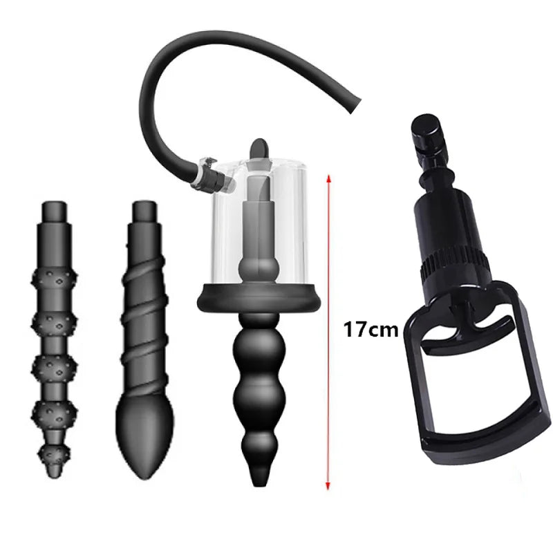 Anal Plug Vacuum Pump Butt Beads Gay Sucking Cup BDSM Sex Toys Rosebud NairoMarket Anal Plug Vacuum Pump Butt Beads Gay Sucking Cup BDSM Sex Toys Rosebud NairoMarket