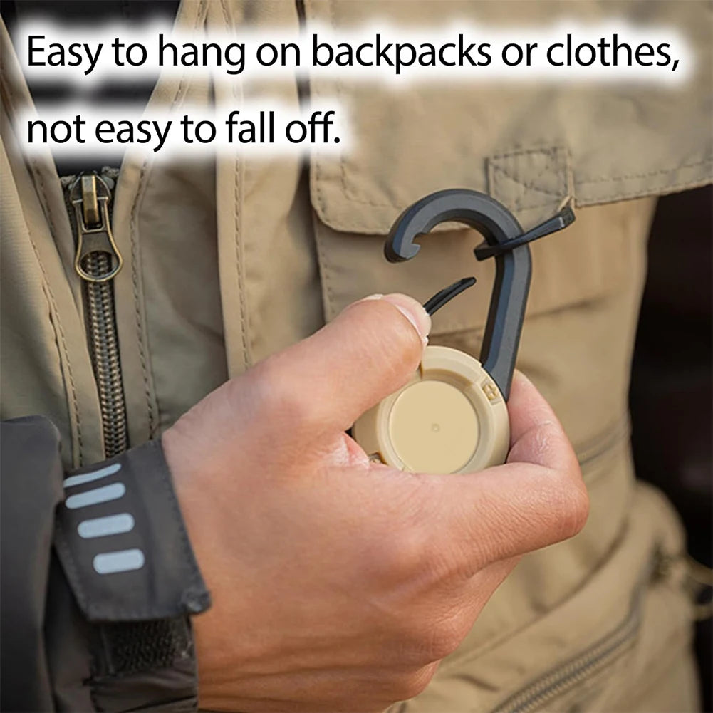 1/3Pcs Automatic Retractable Wire Rope Antitheft Easy-to-pull Buckle Rope Elastic Keychain Sporty Retractable Key Ring Anti Lost