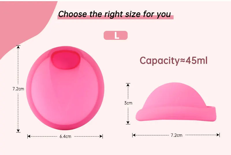 2023 New Menstrual Disk Period Disc Menstrual Collector Silicone Cup Period Cup Feminine Care Tampon Health Beauty Menstrual Cup