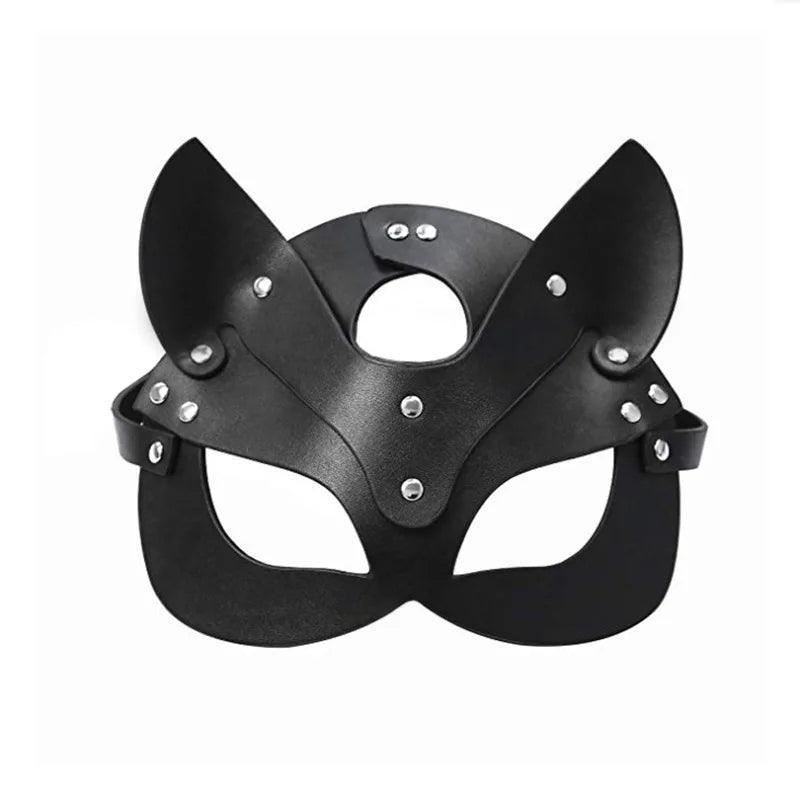 Leather Eye Mask Body Bondage Adult Toy Female Sexy Lingerie Garter Erotica Sex Clothes Women Porn Pijamas Babydoll Exotic Dress