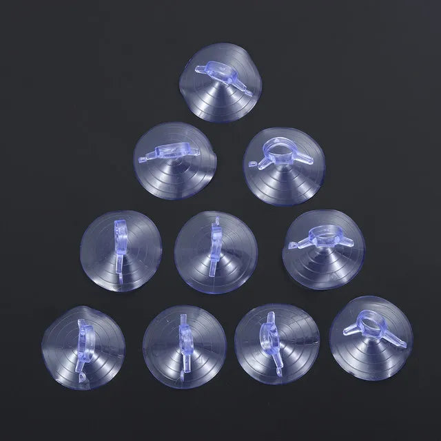 45mm 10 PCS Rubber Clear Suction Cup Sucker PVC Suction Cup Hook Suction Cup Car Sun Shade Suction Cup 35mm Black Suction Cup