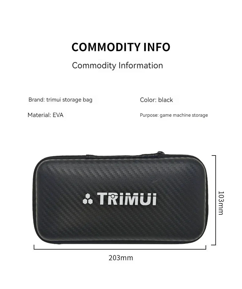 Trimui Smart Pro Special Storage Bag Toughened Film Digital Accessories Gift