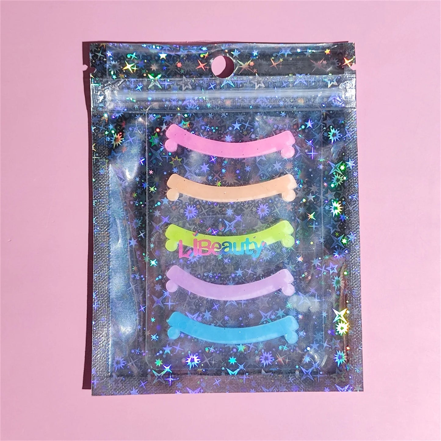 Libeauty 5 Colors Silicone Eyelash Rods Ribbon Soft Colorful Lash Lift Ribbon Perm Multi-Functional Eyelash Lifting Makeup Tools