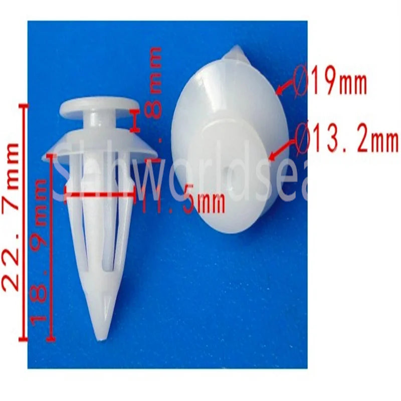 100PCS Auto plastic fasteners Clip Rear door trim buckle For benz W245 W169 A0009912498