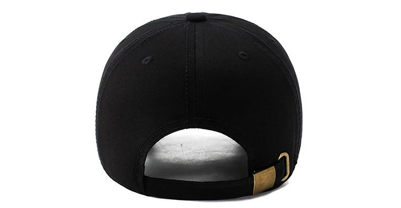 Three Horizontal Lines Embroidery Baseball Caps Spring and Autumn Outdoor Adjustable Casual Hats Sunscreen Hat