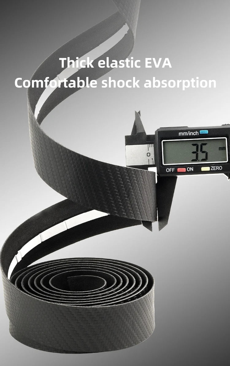 MOTSUV Road Bicycle Bar Tape Cycling Cork Shockproof Sport Handlebar Bandage EVA Wrap Bent Bar Tape+2 Bar Plug Bike Accessories