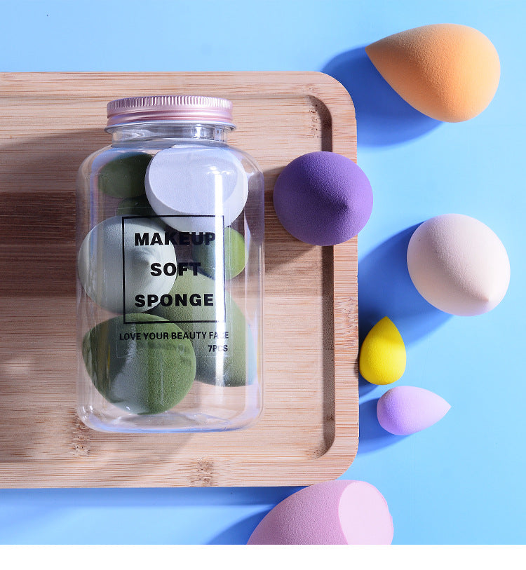 7 Pieces Makeup Sponge Blender Set for Foundation Cosmetic For Foundation Cream Concealer Make Up Tools makeup free shipping