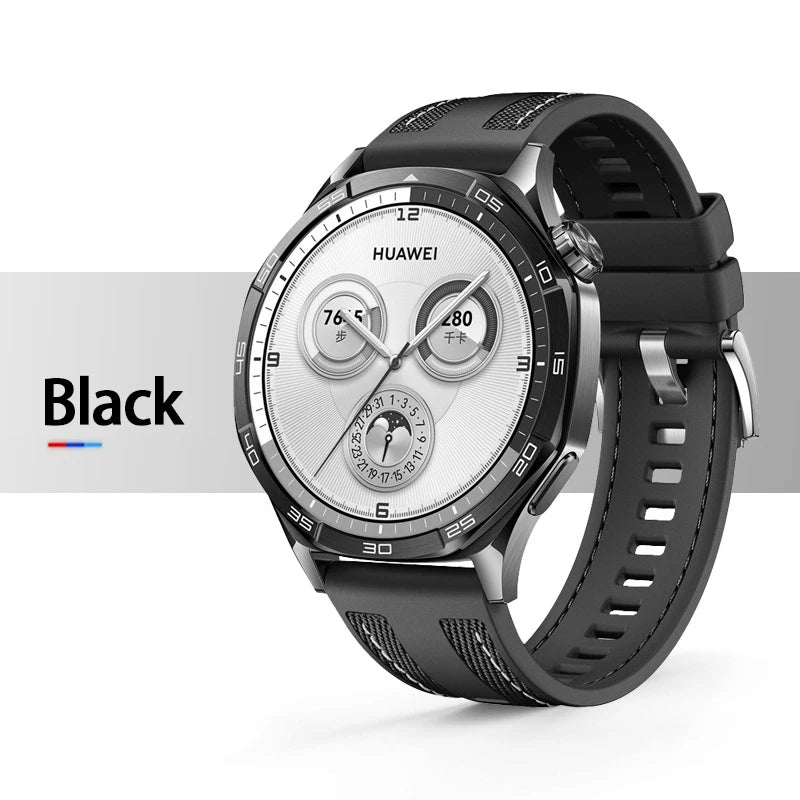 Official 22mm Nylon Straps For HUAWEI WATCH GT5 Pro 46mm Band Sport Composite Wristbands Bracelet GT4 GT3 GT2 GT5 Accessories