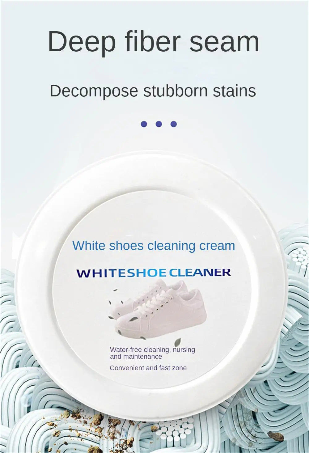 Multifunctional Clean Paste To Remove Stubborn Stains Household Wipe Small White Shoes Wash Free Cleaner Strong Decontamination
