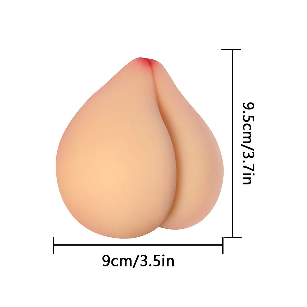 Male Masturbation Cup Peach Butt Mold Real Pocket Pussy Vagina for Men Breast Like Soft Masturbation Cup Adults Erotic Sex Toys