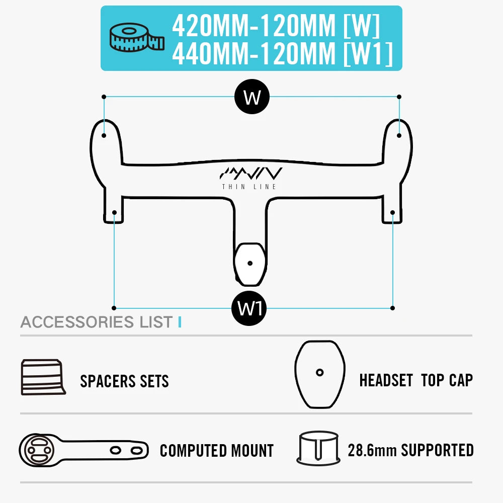 LEXON Full Carbon Road Integrated Handlebar Ultralight Road Bike Handlebar T1000 Racing Bent Bar, Bicycle Accessories 28.6mm