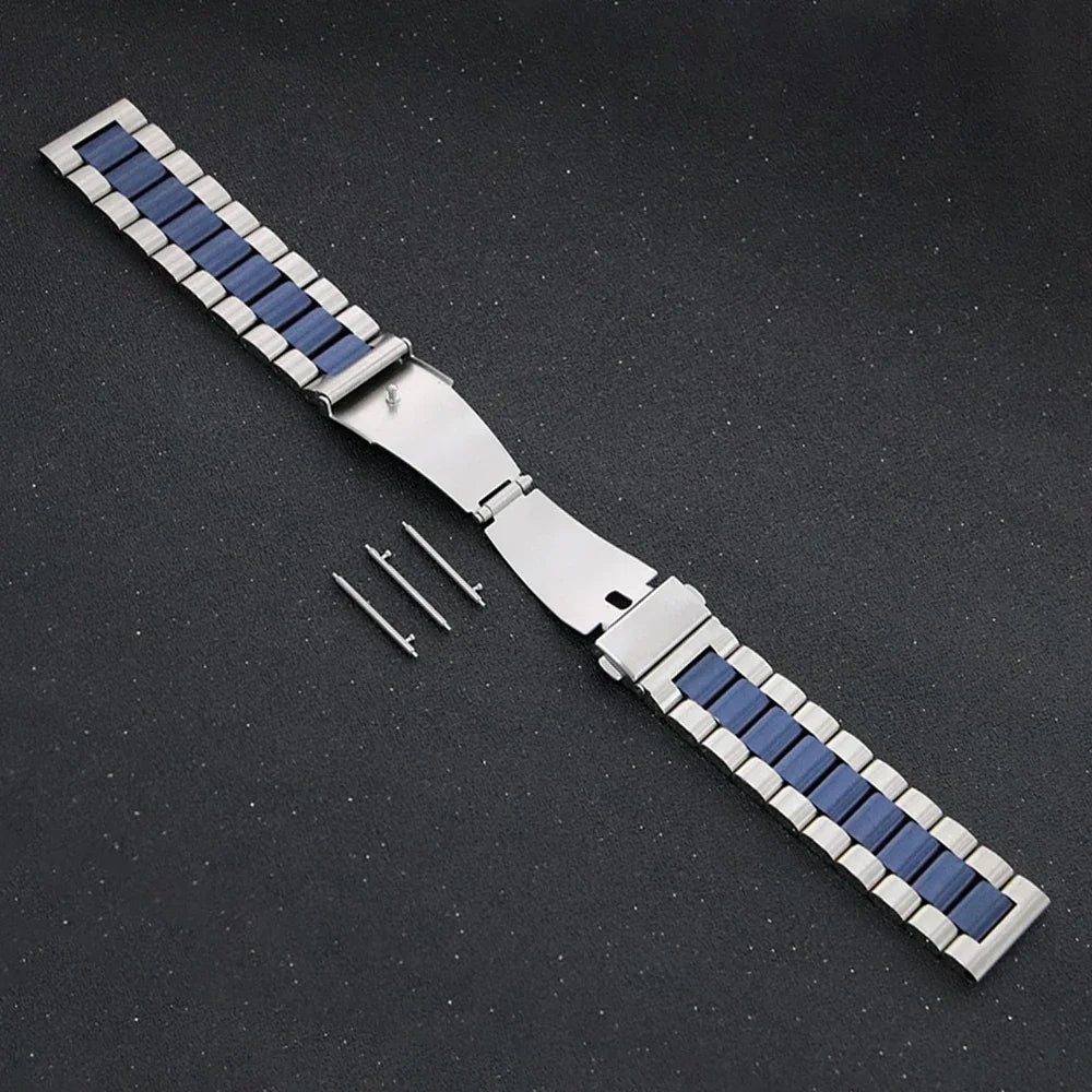 22mm Stainless Steel Strap for Redmi Watch 5 Active 5 Lite Metal Band for Xiaomi Redmi Watch 3 Active 3 Lite Bracelet Wristband