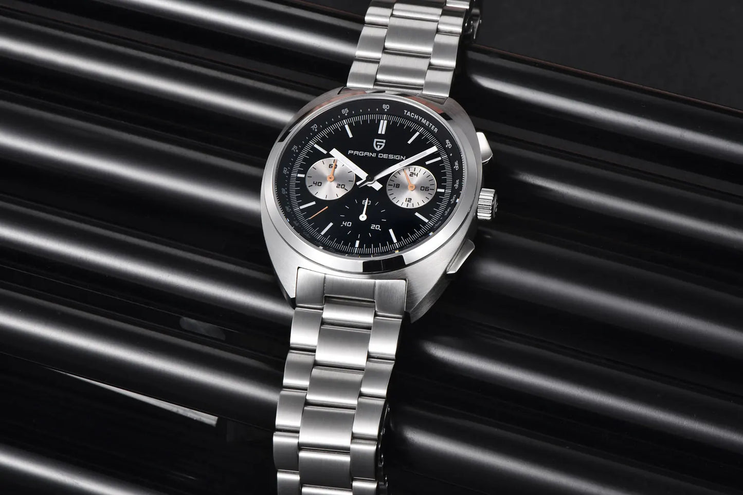 PAGANI DESIGN 2024 NEW Turtle Back Chronograph 1782 Watch for Man Fashion Men's Quartz Watch Luminous relogios masculino