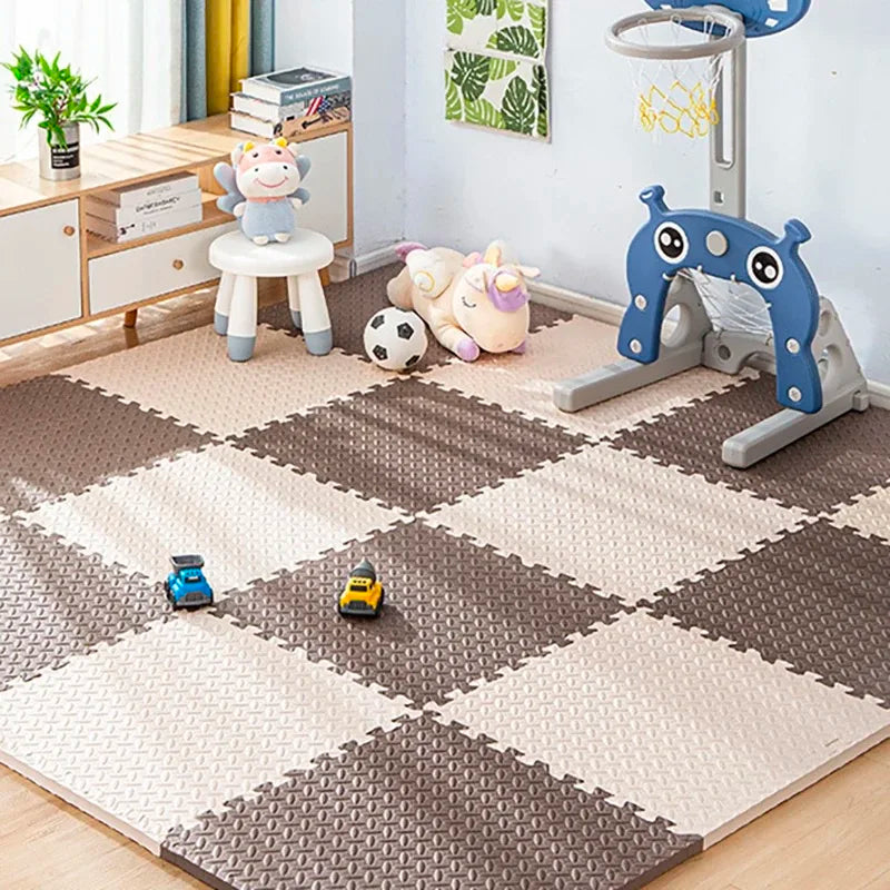 16pcs Baby Play Mat Carpet Puzzle Mats Floor Mat For Children Thick EVA Foam Rug Children Room Activities Mat For Baby 30x30cm