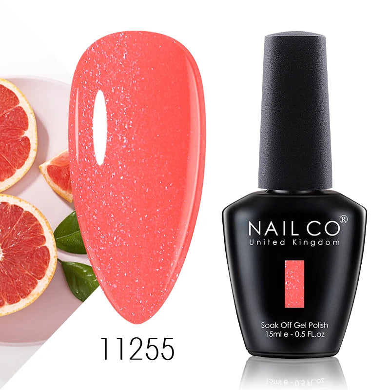 NAILCO 15ml Hema Free TPO Free Top Coat And Base Coat Art Design Gel Nail Polish Top Base Coat UV LED Soak Off Gel Nail Varnish