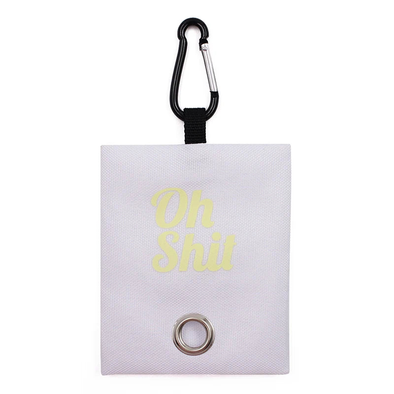 Pet Supplies Canvas Waste Bags Poop Bag Dispenser Portable Pet Poop Bag Holder Outdoor Puppy Kitten Litter Pickup Organizer