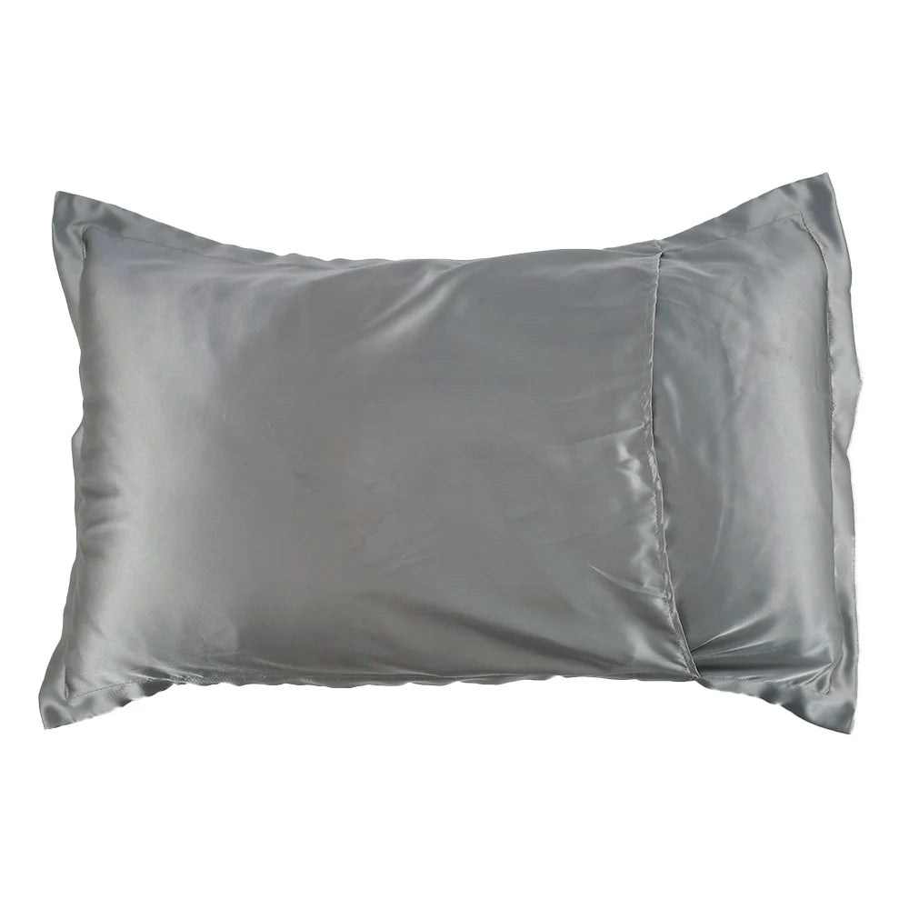 Pillowcase Silk Pillow Cover Silky Satin Beauty Pillow Case Comfortable Breathable Pillow Case Home Decor Wholesale Dropshipping