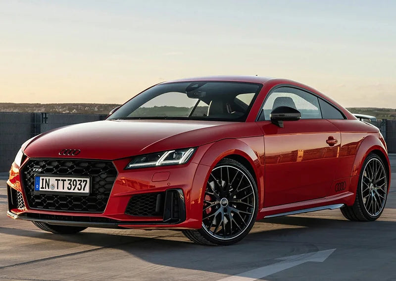 Carbon Fiber Glossy Black Replacement Rearview Side Mirror Cover Cap For Audi TT TTS RS TTRS MK3 8S 15-23 R8 2016-23 Replacement