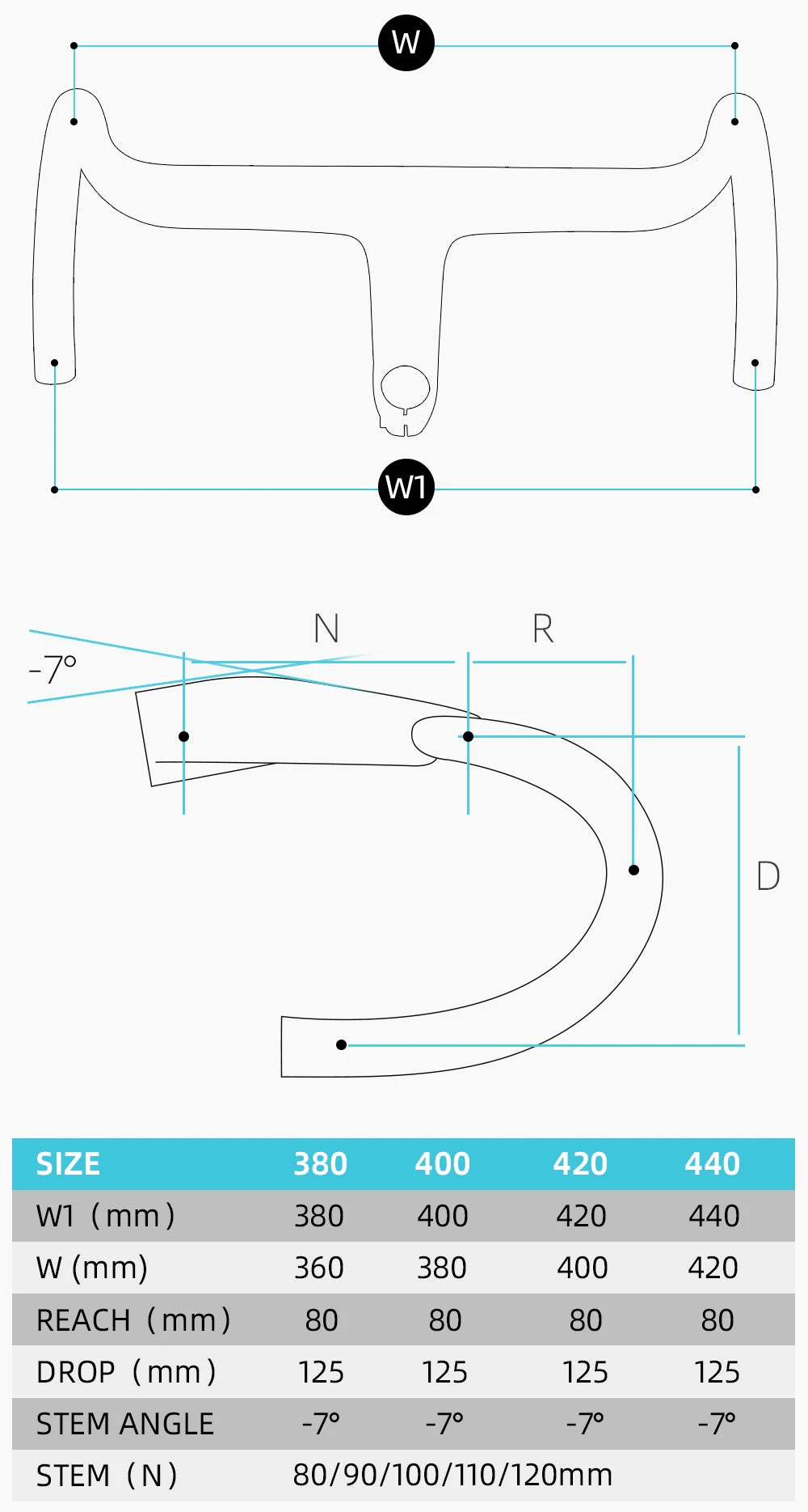 LEXON Full Carbon Road Integrated Handlebar Ultralight Road Bike Handlebar T1000 Racing Bent Bar, Bicycle Accessories 28.6mm