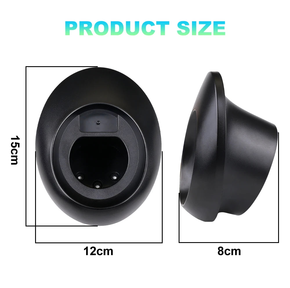 IPENGEN EV Charger Plug Holder for Electric Vehicle Type2 Charging Cable Organizer Plug Stand Extra Protection Wallmounted