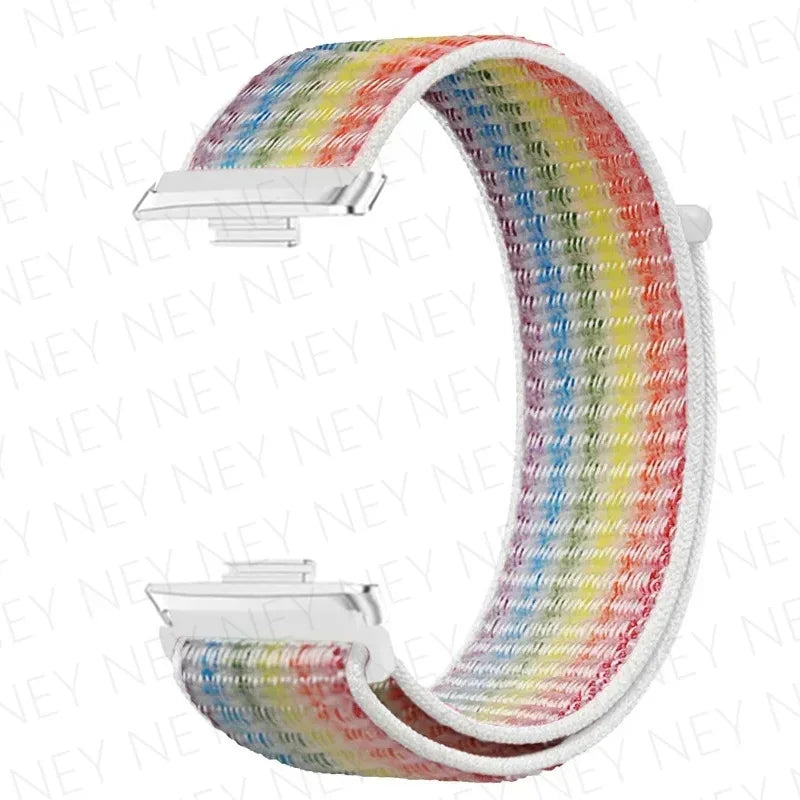Nylon loop band For huawei watch fit 3 strap smart wristband breathable Sport Watchbands bracelet correa huawei fit3 Accessories