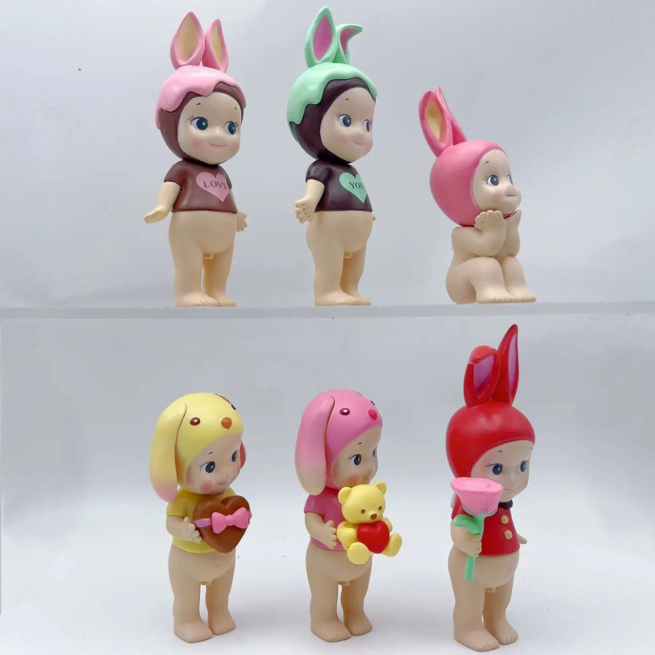 New Hot Sonny Angel Gifts Of Love Series Model Limited Collection Figure Cartoon Desktop Blind Box Xmas Valentine'S Day Gift Toy