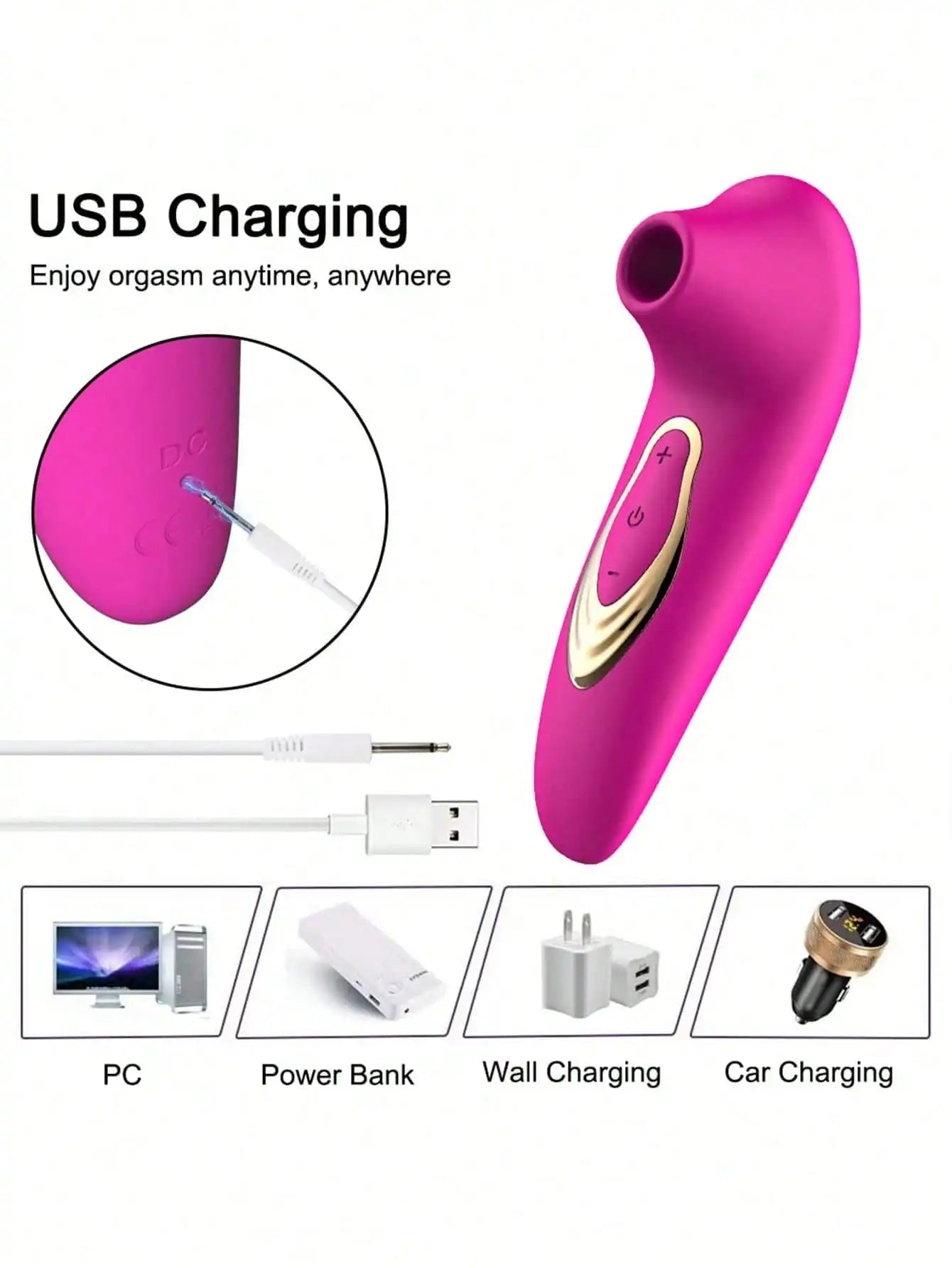 Silicone Suction Vibrators 10 Modes Nipple Sucker Sex Masturbation Stick Women Clitoral Stimulation Sucking Vibrator Adult Toys
