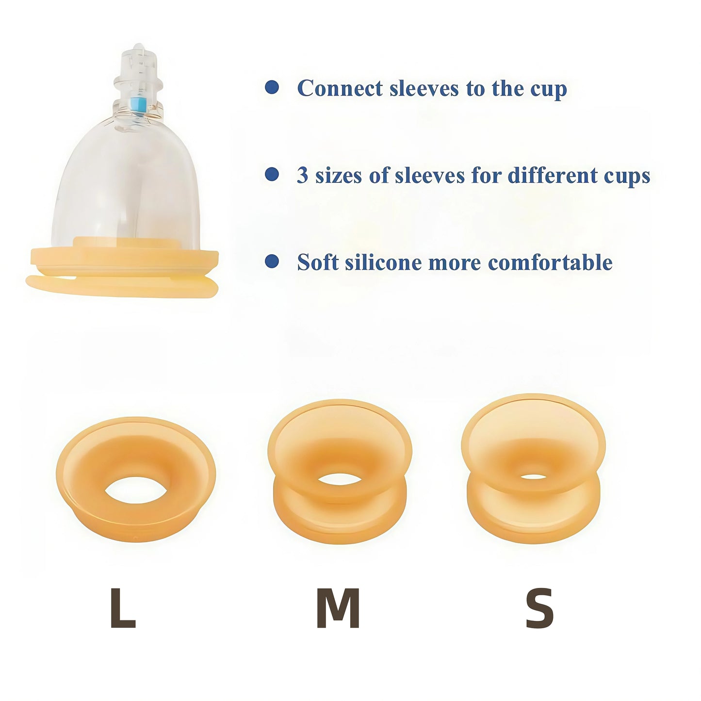 New Vacuum cup set for male penis lasting and enlargement training more vacuum power and different sizes for each Man