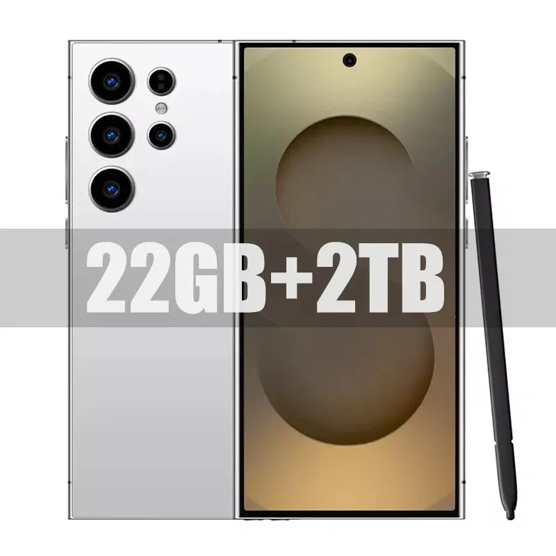 HOT 2025 new S26 Ultra original intelligent 5G dual card dual standby Android 15 system global version 108MP 7800mAh battery